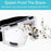 Clear Antifog Safety Goggles Anti Splash Windproof Protective Glasses for Industrial Work Lab Research Cycling Riding