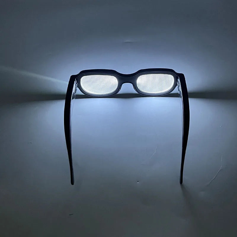Gafas LED de Detective Conan, accesorios de cosplay de anime, gafas luminosas para fiestas de Halloween, raves, bares, espectáculos en vivo
