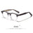 HBK Retro Square Glasses Frames Men Flat Lenses Anti Blue Light TR90 Eyeglass Frames High-Quality Reading Eyeglasses for Women