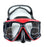 Diving Mask Snorkel Swimming Goggles Scuba Silicone Skirt 3 Windows Anti-Fog Anti-Leak Wide View Panoramic HD For Adult Youth