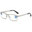 Stainless Steel Men Business Reading Glasses for Reader Mens Blue Light Blocking Presbyopia Optical Eyeglasses +1.0 1.5 2.0 2.5