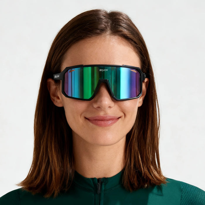 SCVCN Men Women Outdoor Bike Cycling Glasses UV400 Sport Sunglasses Mountain Bicycle Riding Eyewear Driving Fishing Running