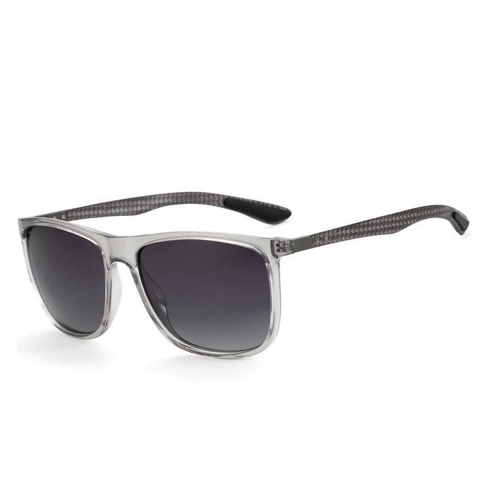 ZENOTTIC Lunettes de Soleil Carrées Polarisées pour Homme Ultralégères en Fibre de Carbone Lunettes de Soleil pour Conduite Pêche Golf Sports Protection UV400