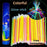 50/100 bâtons fluorescents, multicolores, lumineux, brillants, pliables, bracelet lumineux, fournitures de fête