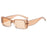 Small Rectangle Sunglasses Women Vintage Brand Designer Men Square Sun Glasses Shades Female UV400 Oculos Eyewear