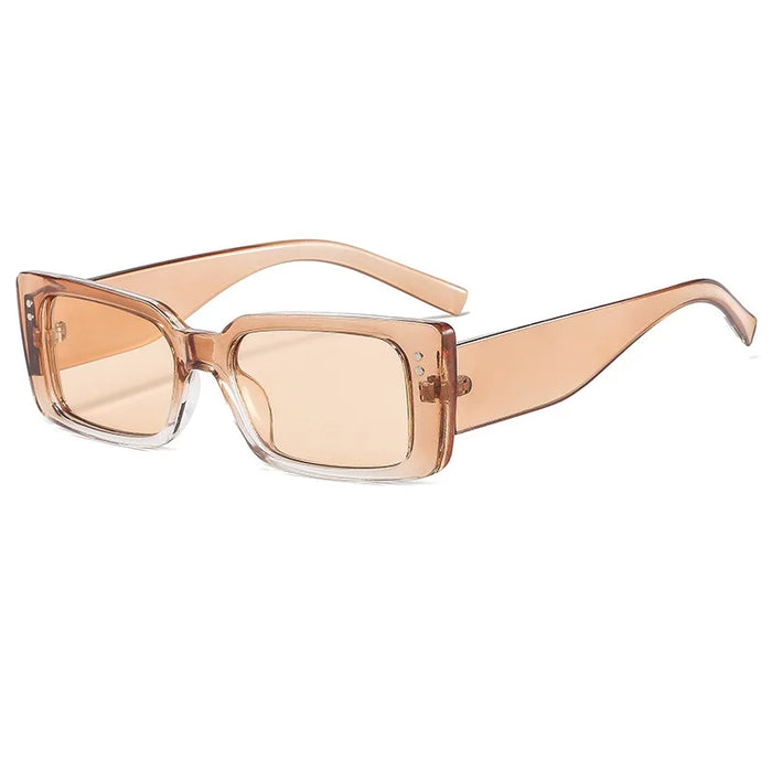 Small Rectangle Sunglasses Women Vintage Brand Designer Men Square Sun Glasses Shades Female UV400 Oculos Eyewear