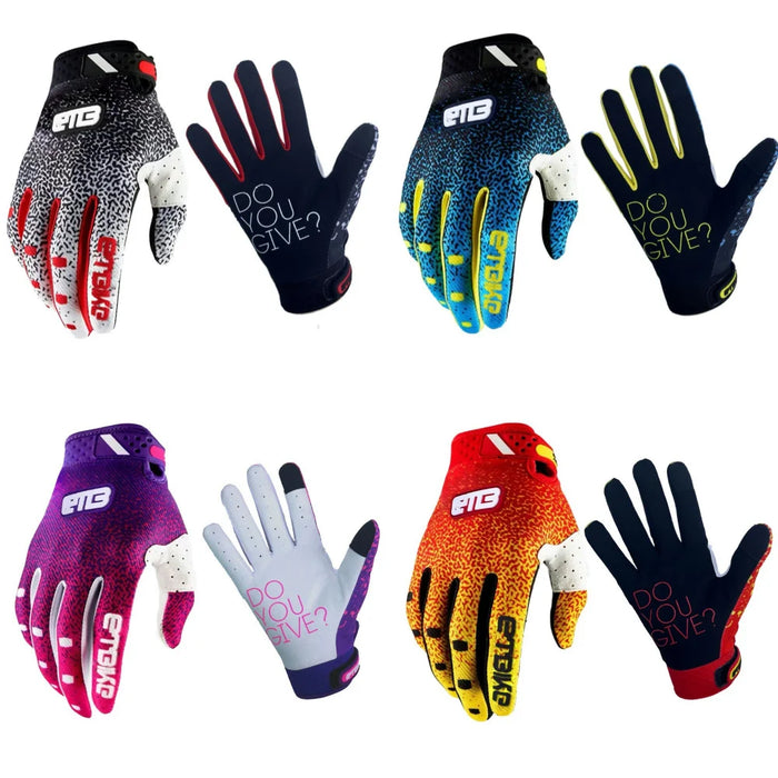 ETBIKE riding gloves, motorcycle outdoor sports off-road, mx gloves MTB DH, touch screen support
