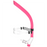 Swim Training Snorkel Frontal Swim Snorkel Tube Center-Mount Front One-Way Purge Valve Swimmer's Snorkel for Lap Swimming