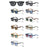 1/2/3 Pcs Wholesale New Square Retro Sunglasses Men Fashion Punk Sun Glasses Women Travel Eyewear Lunette De Soleil Femme UV400