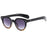 Fashion Round Sunglasses Women Retro Luxury Oval Female Shades Rivets Punk Men Sun Glasses UV400