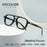 New Fashion Double Beam Anti Blue Light Photochromic Presbyopia Glasses for Women and Men Retro Brand Design Presbyopia Glasses