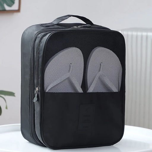 Bolsa de zapatos de viaje portátil de alta calidad Bolsas de ropa interior Organizador de zapatos Bolsa de almacenamiento Accesorios de viaje multifunción