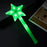 1pc LED Étoile à cinq branches Clignotante Lumineuse Baguette Lumineuse Colorée Fluo Princesse Cadeau Fête Anniversaire Fournitures