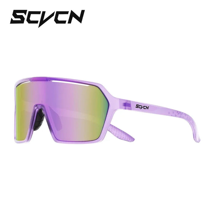 SCVCN New Photochromic Cycling Sunglasses Road Mtb Bike Glasses UV400 Sports Running Drving Goggles Men Women Bicycle Eyewear