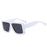 Fashion New Oversize Square Sunglasses Women Vintage Big Frame Shades Men Sun Glasses UV400 Eyewear Oculos Gafas
