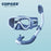 COPOZZ Kids Diving Mask Full Face HD Anti Fog Scuba Mask Underwater Snorkel Mask Set Children Swimming Snorkel Diving Equipment