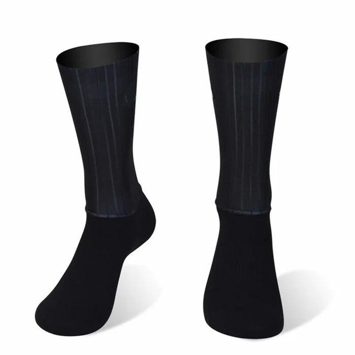 2026 New Cycling Slip Anti Silicone Summer Whiteline Aero Socks Men Bicycle Sport Running Bike Socks Calcetines 2024 New Socks