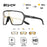 SCVCN Fashion Color Photochromic Cycling Glasses Outdoor Running Sunglasses Men MTB Cycling Sunglasses Women Road Bike Glasses