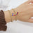 New Arrival Venezuela Flag Map Cross Copper Bead Bracelet Classic for Men's Women's Daily Party Zircon Jewelry National Day Gift