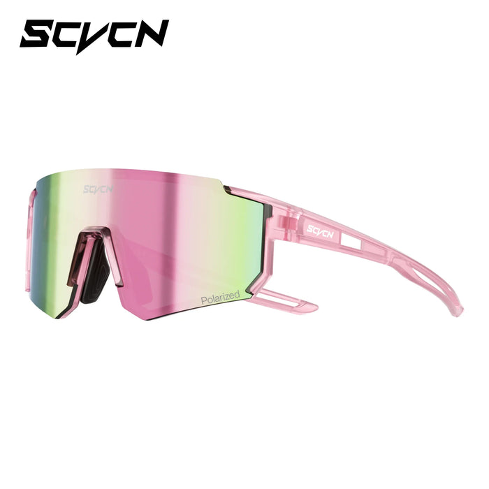 SCVCN Children's Polarized Photochromic Cycling Sunglasses Outdoor Running Glasses Boy Girl 6-14 Years Glasses Kids UV400