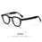 HBK Retro Oval Glasses Frames Transparent Lenses Men High Quality TR-90 Frame Glasses Women's Reading Computer Eyewear