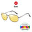 VIVIBEE Polarized Night Vision Glasses for Men Driving 2026 Metal Frame Yellow Nightvision UV400 Women Goggles