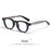 HBK Retro Square Glasses Frames Men Flat Lenses Anti Blue Light TR90 Eyeglass Frames High-Quality Reading Eyeglasses for Women