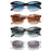Reading Sunglasses For Women Men Square Classic Frame for Outdoors Use Sun Glasses Readers Eyeglasses with Diopter Spring Hinge