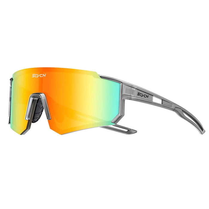 SCVCN Fsshion Sunglasses Street Cycling Glasses Bike Men UV400 Sports MTB Outdoor Bicycle Women Sunglasses Multi Color Riding