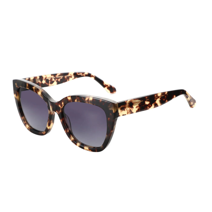 ZENOTTIC Gafas de sol polarizadas de mariposa, de moda, marco grueso para mujer, gafas de sol de acetato para conducir, protección UV400