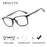 ZENOTTIC Square Prescription Glasses Anti Blue Light Photochromic Optical Eyeglasses with Myopia Hyperopia Progressive Lens