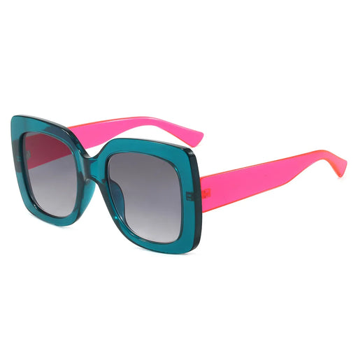 Colorful Oversize Square Sunglasses Women Men Travel Shades Male Female UV400 Gafas Oculos Retro Brand Designer Luxury