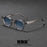 HBK Fashion Retro Men Sunglasses Classic Square Frame  Design Sun Glasses Women Outdoor Travel Party Business Festival Gift