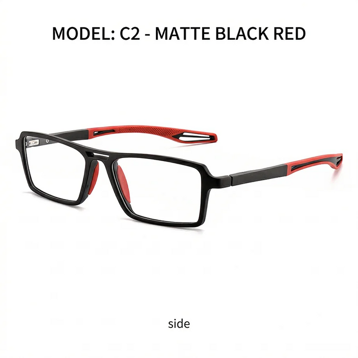 Men's Classic Full Frame Reading Glasses Clear Lens Comfortable Wear Ultra-Lightweight Frame Suitable Home Office Use Great Gift