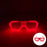 Nouvelles lunettes lumineuses LED sans fil pour festival, rave, soirée, lunettes de soleil mosaïque lumineuses néon, lunettes de club disco