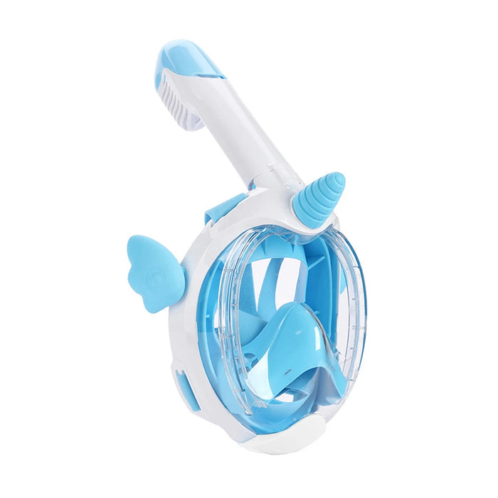 Kids Unicorn Snorkel Mask Full Dry Anti Fog Waterproof With Advanced Respiratory System Diving Swim Equipment For Children