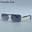 Rectangle Punk Rimless Sunglasses Men 2026 Luxury Designer Trendy Photochromic Sun Glasses Vintage Small Frame Driving Eyewear