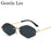 Gafas de sol hexagonales sin montura a la moda para mujer 2026, de marca de lujo, estilo Y2K Punk, sexy, para viajar, lentes de sol para mujer, gafas sin montura de rombos