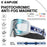 KAPVOE Magnetic Snow Goggles Double Layer Anti-Fog UV Protection for Skiing Snowboarding High-definition Clarity Unisex Skiing