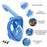 Children Cartoon Diving Mask Swimming Full Face Snorkeling Mask Boys Girls Underwater Scuba Anti Fog Snorkel Set Equipment Kids