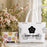 Fashion M-Mary Quant Storage Bags 2-Piece Canvas Tote Bag Set with Zipper Pouch Large Capacity Shopping Travel Bag