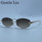 Rimless Leopard Head Sunglasses Men Luxury Designer Vintage Small Oval Sun Glasses Male Metal Frame Eyewear Retro Driving Shades