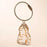 Transparent Dog Fur Storage Pendant Handmade Design DIY Backpack Accessories Portable Souvenirs Keychain Fur Storage Capsule