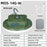 Linterna de camping recargable MOSLIGHTING Linterna portátil de mano Luces de emergencia para mercados nocturnos Bombilla de camping al aire libre Lámpara de tienda
