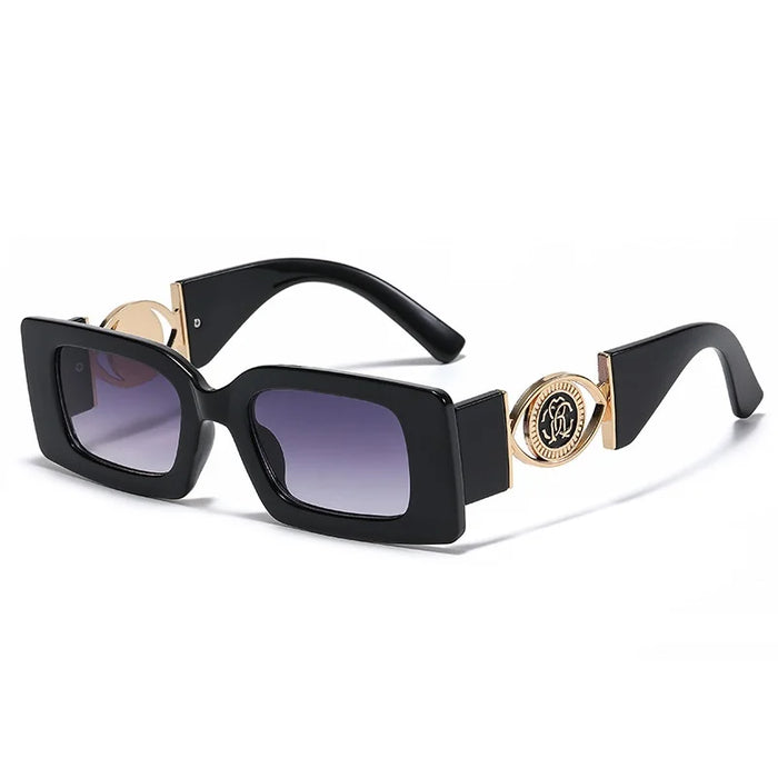 Small Rectangle Sunglasses Men Women Travel Shades Square Sun Glasses Vintage Retro Lunette Soleil Femme Gafas De Sol UV400