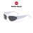 VIVIBEE Y2K Sunglasses Women Steampunk Mirror White Sports Mne Goggles UV400 Punk Sun Glasses 2026 Trending Product