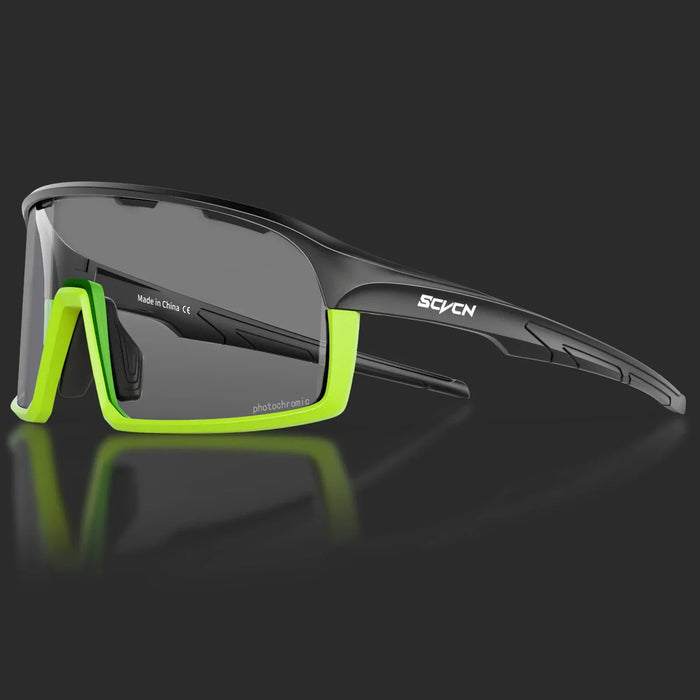 SCVCN Photochromic Glasses Cycling Sunglasses UV400 Hiking Goggles Men Outdoor Sports Glasses Women Driving Bicycle Bike Eyewear