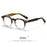 HBK Retro Square Glasses Frames Men Flat Lenses Anti Blue Light TR90 Eyeglass Frames High-Quality Reading Eyeglasses for Women
