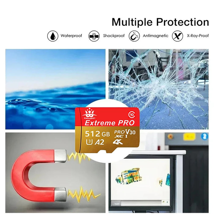 Memory Card 256GB 32GB Micro SD TF 64GB U1 V10 A1 Micro SD SDCS2 100Mb Reading Speed Class 10 Flash Micro Card for Phone