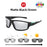 VIVIBEE Men Photochromic Sunglasses Black Sports Goggles Women Color Changing Polarized Driving 2026 Discoloration Sun Glasses